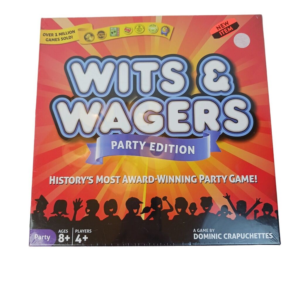 Wits & Wagers Party Edition Board Game North Star Game 2015 NEW SEALED